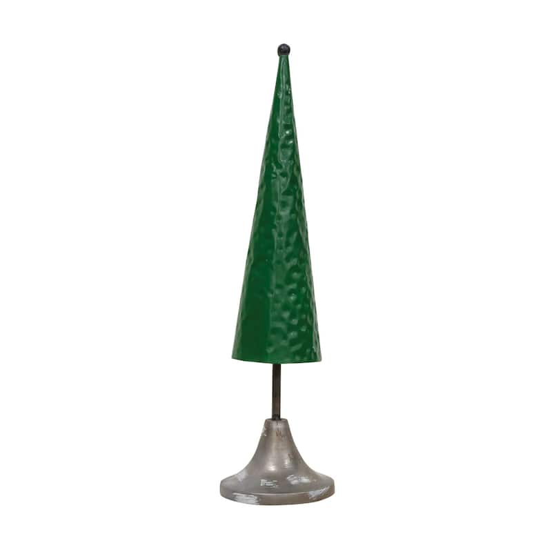 Green Metal Tree