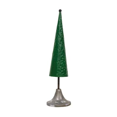 Green Metal Tree