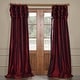 preview thumbnail 53 of 70, Exclusive Fabrics Single Ruched Faux Solid Taffeta Curtain (1 Panel)