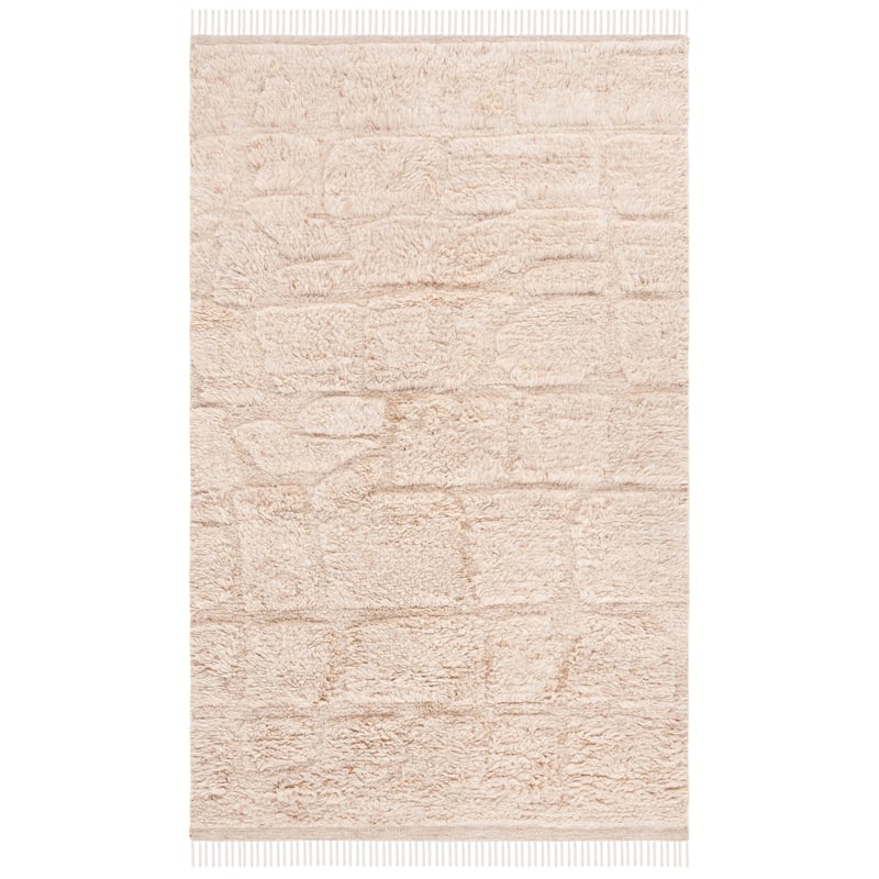 SAFAVIEH Handmade Kenya Jelske Southwestern Wool Rug