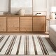 preview thumbnail 10 of 16, Nuloom Salome Farmhouse Striped Fringe Area Rug