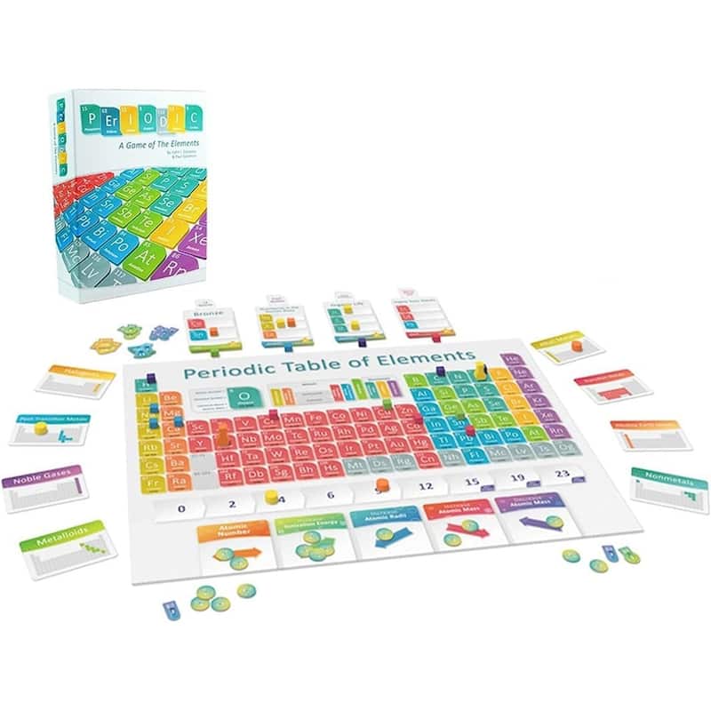 Periodic A Chemistry Board Game of The Elements Periodic Table Game for Learning