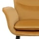 preview thumbnail 89 of 92, Upholstered Wingback Armchair Leisure Accent Chair, Single - 40.55" H x 28.34" W x 33.1" D