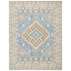 preview thumbnail 7 of 8, SAFAVIEH Handmade Heritage Hilga Traditional Wool Rug 6' x 9' - Green/Ivory - Rectangle