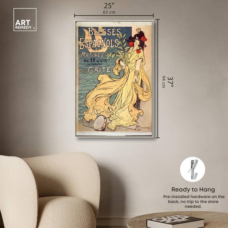 Spanish Dance Canvas by Art Remedy