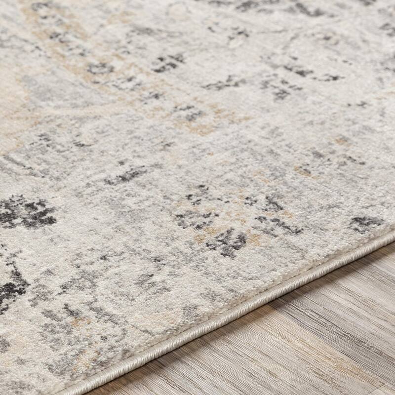 Livabliss Indigo Updated Traditional Medallion Area Rug