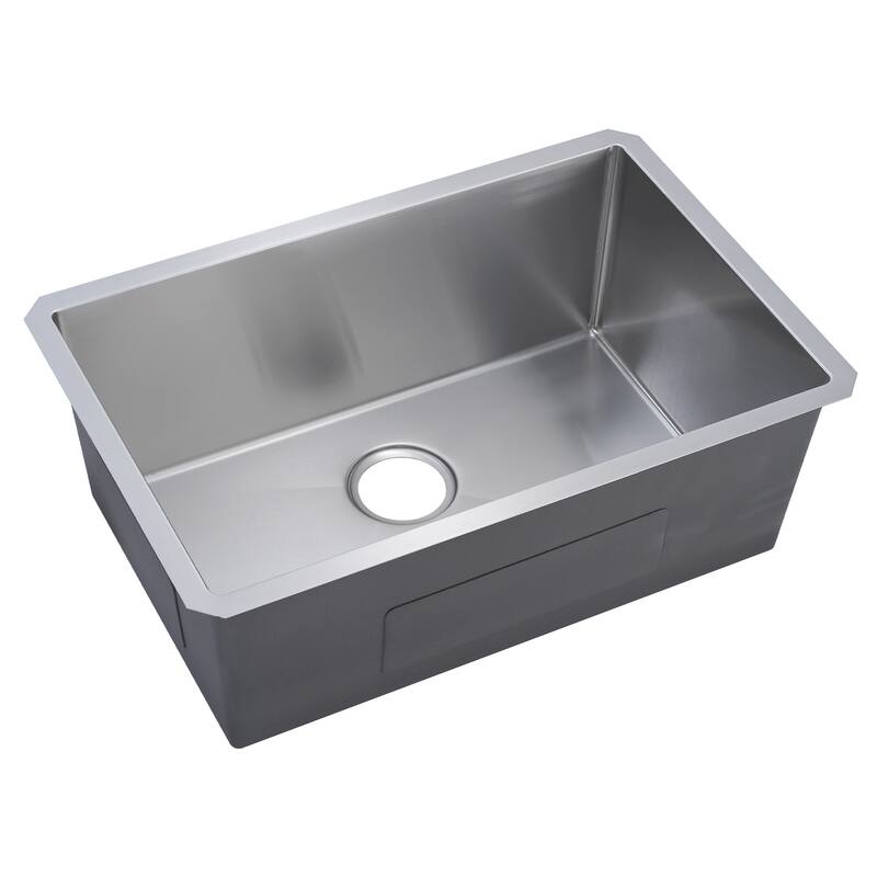 Undermount Single Bowl Kitchen Sink (Sink Only)