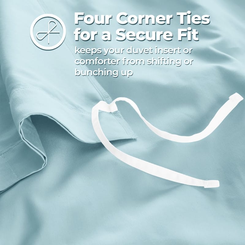 Superior Egyptian Cotton 650 TC Embroidered Duvet Cover Set