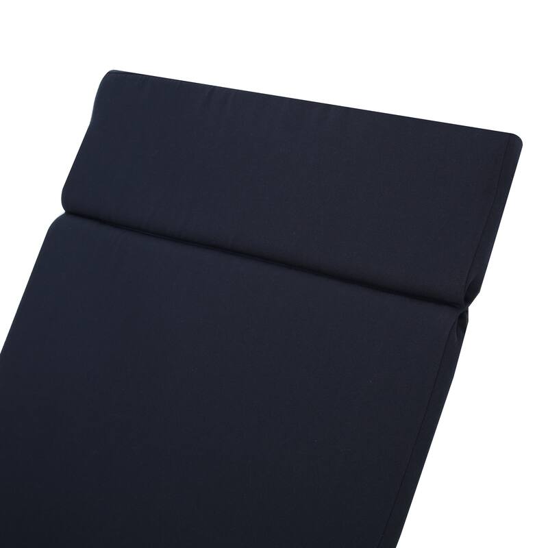 Salem Outdoor Chaise Lounge Cushion by Christopher Knight Home
