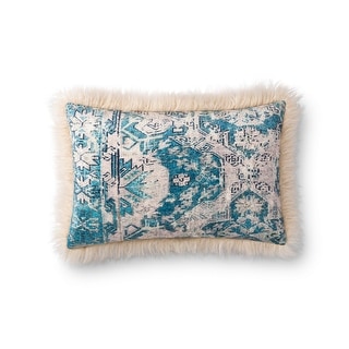 Alexander Home Elsa Floral Boho Lake House Throw Pillow