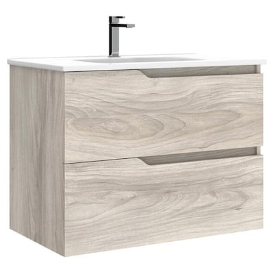 WS Bath Collections Menta C80 Menta 32" Wall Mounted Single Basin