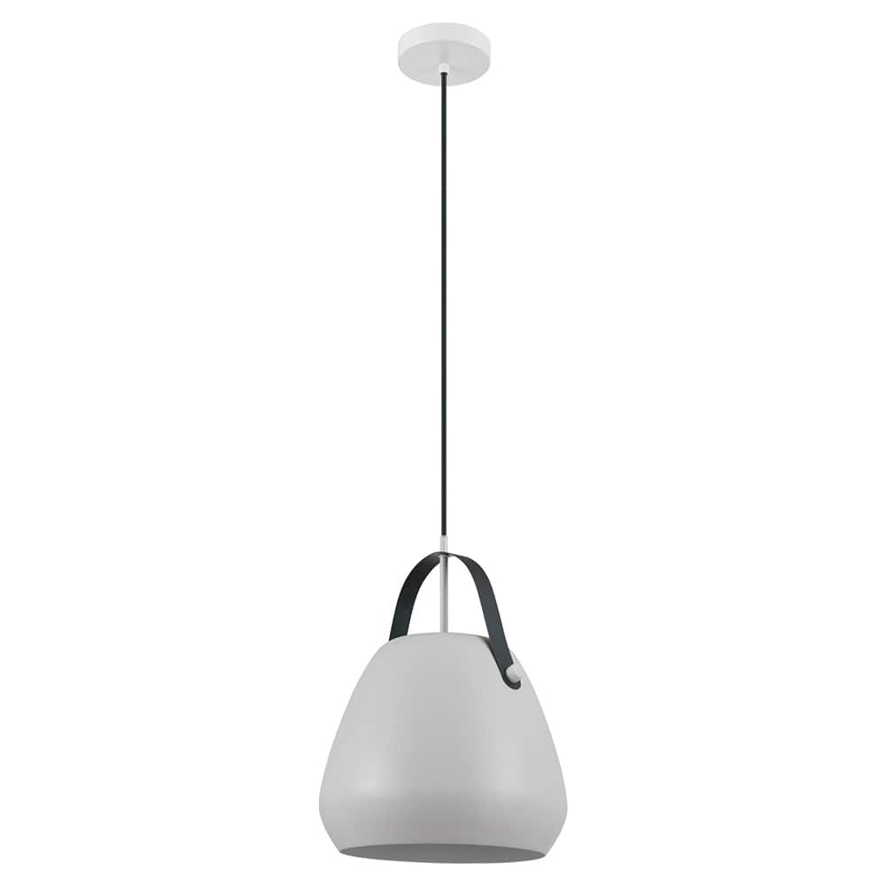 Eglo Bendall 1-Light Grey Bowl Pendant