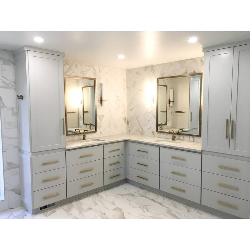 Frame My Mirror Champagne Bronze Framed Mirror, Ellis Design