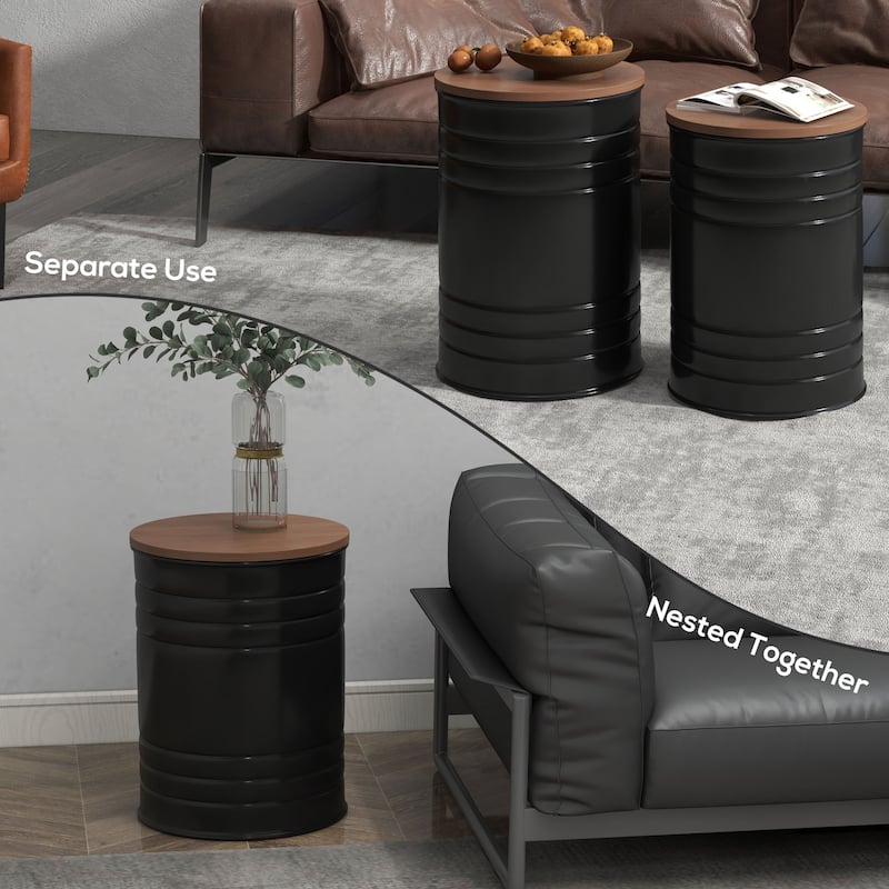 Clear Acrylic Waterfall End Table U Shaped Modern Side Table Coffee Table Durable 21 Inch - 21" L × 12" W × 21" H