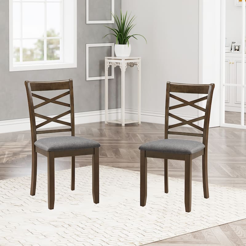Wood Dining Chair Solid Chair Set of 4