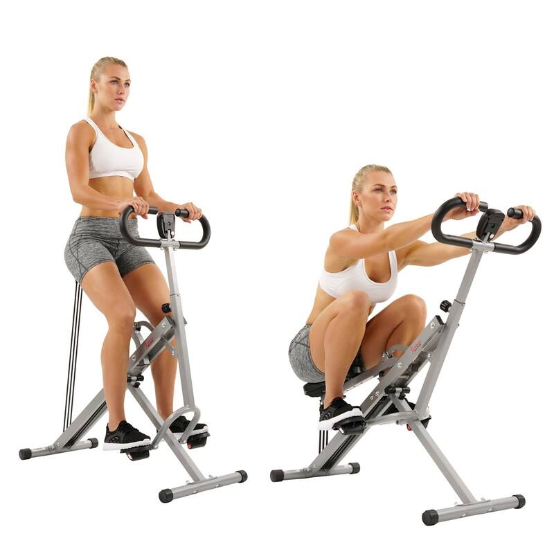 Sunny Health Fitness Squat Assist Row N Ride Trainer NO 077S