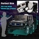 preview thumbnail 19 of 18, 12V Kids Ride On Car, Licensed Mercedes-Benz EQG