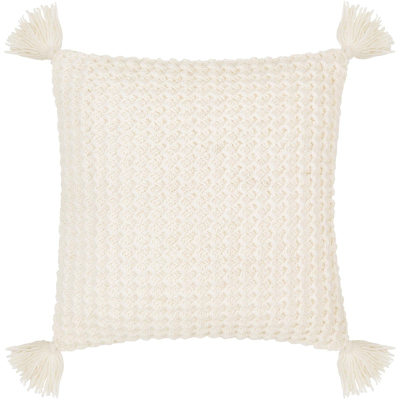 Artistic Weavers Kalae Large Knit Crochet Pattern Throw Pillow