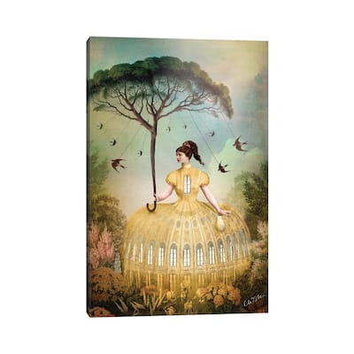 iCanvas "The Bird Keeper" by Catrin Welz-Stein Canvas Print