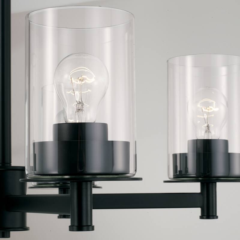Mason 5-light Chandelier w/ Clear Glass