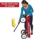 preview thumbnail 3 of 14, Radio Flyer 1800 Big Red Classic Extra Long Handle All Terrain Wheels Kids Wagon