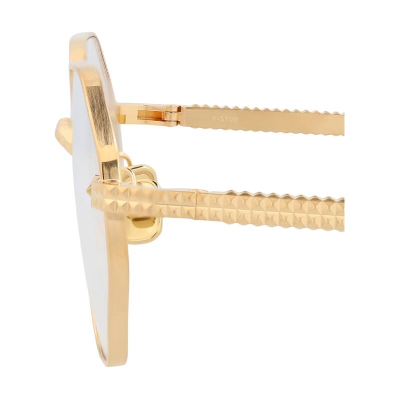 Valentino Round-Frame Metal Optical Frames