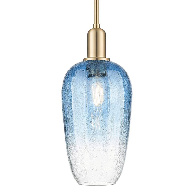 Innovations Lighting 716-1S-G484-7SB Brookhaven Flute 7" Wide Mini