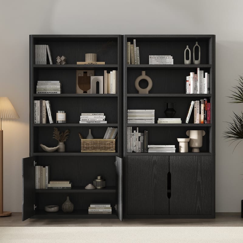 Manhattan Comfort Rivington Modern 40 In Bookcase Cabinet