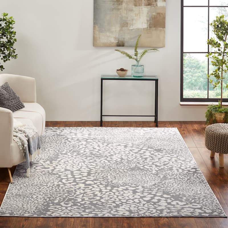 N Natori Serengeti Leopard Area Rug