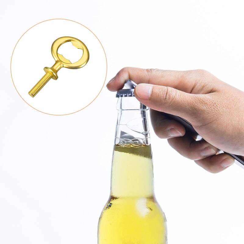 Bottle Opener, Zinc Alloy Threaded Hardware for DIY Craft