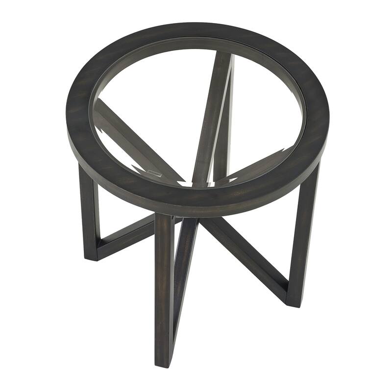 Modern Simple Glass Coffee Table, Tempered Glass Coffee Table