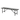 Navarro Outdoor Aluminum Dining Bench, Mocha