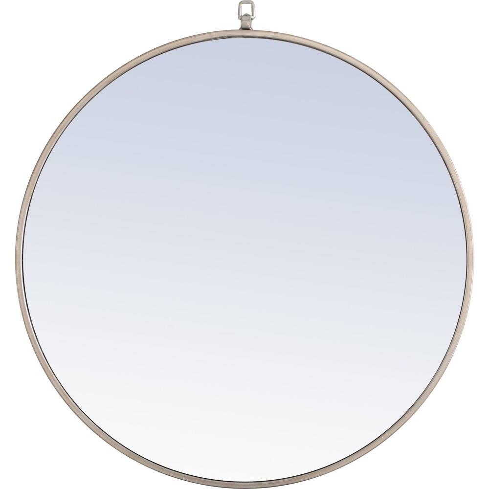 Elegant Lighting Eternity 28" Diameter Circular Metal Framed Wall