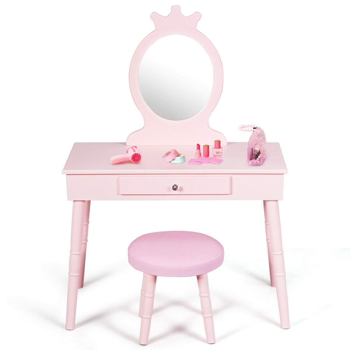kids play makeup vanity