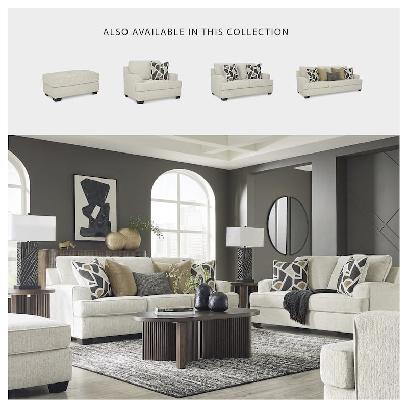 Signature Design by Ashley Heartcort Beige Oversized Chair - 51" W x 40" D x 39" H