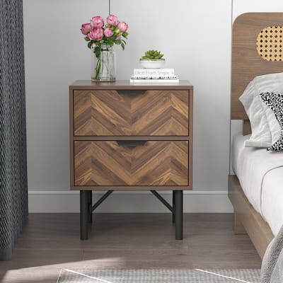 Vantage 2-drawer Nightstand