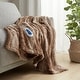 preview thumbnail 57 of 62, Beautyrest Marselle Oversized Faux Fur Heated Throw