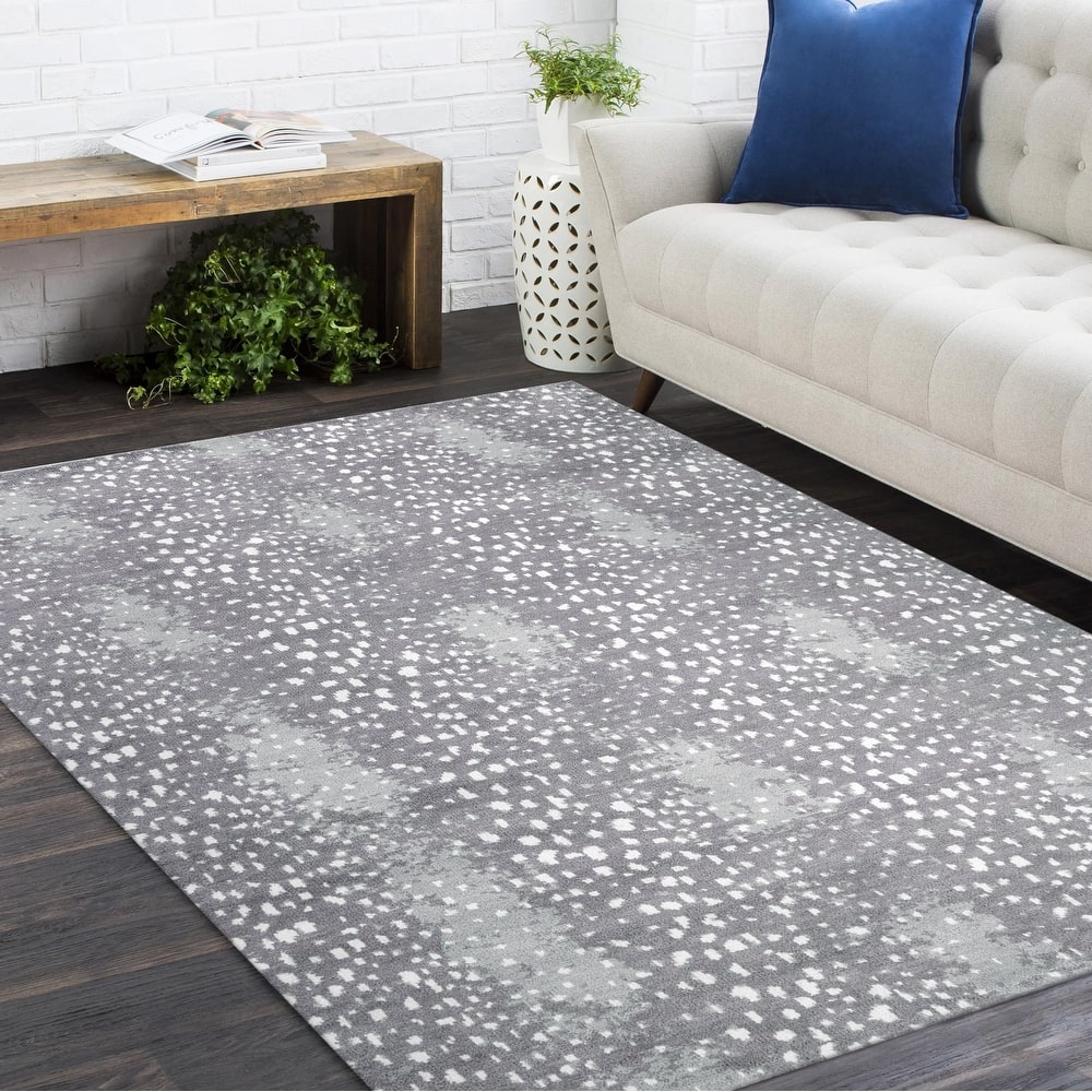 Overton Handmade Modern Contemporary Animal Print Area Rug