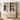 71.6" Tall Modern 3 Tier Bookcase with Storage Cabinet, Wooden Display Cabinet with Fluted Drawers and Adjustable Shelves