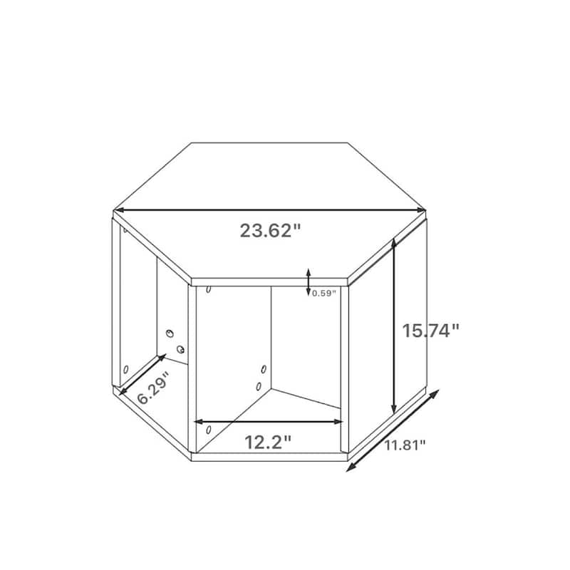 Hexagonal Coffee Table