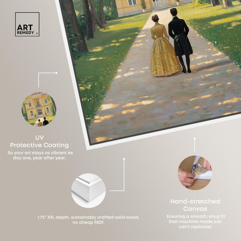 Mansfield Park Canvas by Art Remedy
