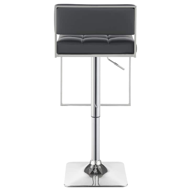 Alameda Adjustable Height Low Back Bar Stool