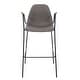 preview thumbnail 3 of 44, SAFAVIEH Tanner Mid-century Faux Leather Barstool - 25" W x 21.5" D x 39" H Ash/Black