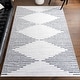 preview thumbnail 1 of 13, Nuloom Yori Diamond SplashGuard Machine Washable Area Rug