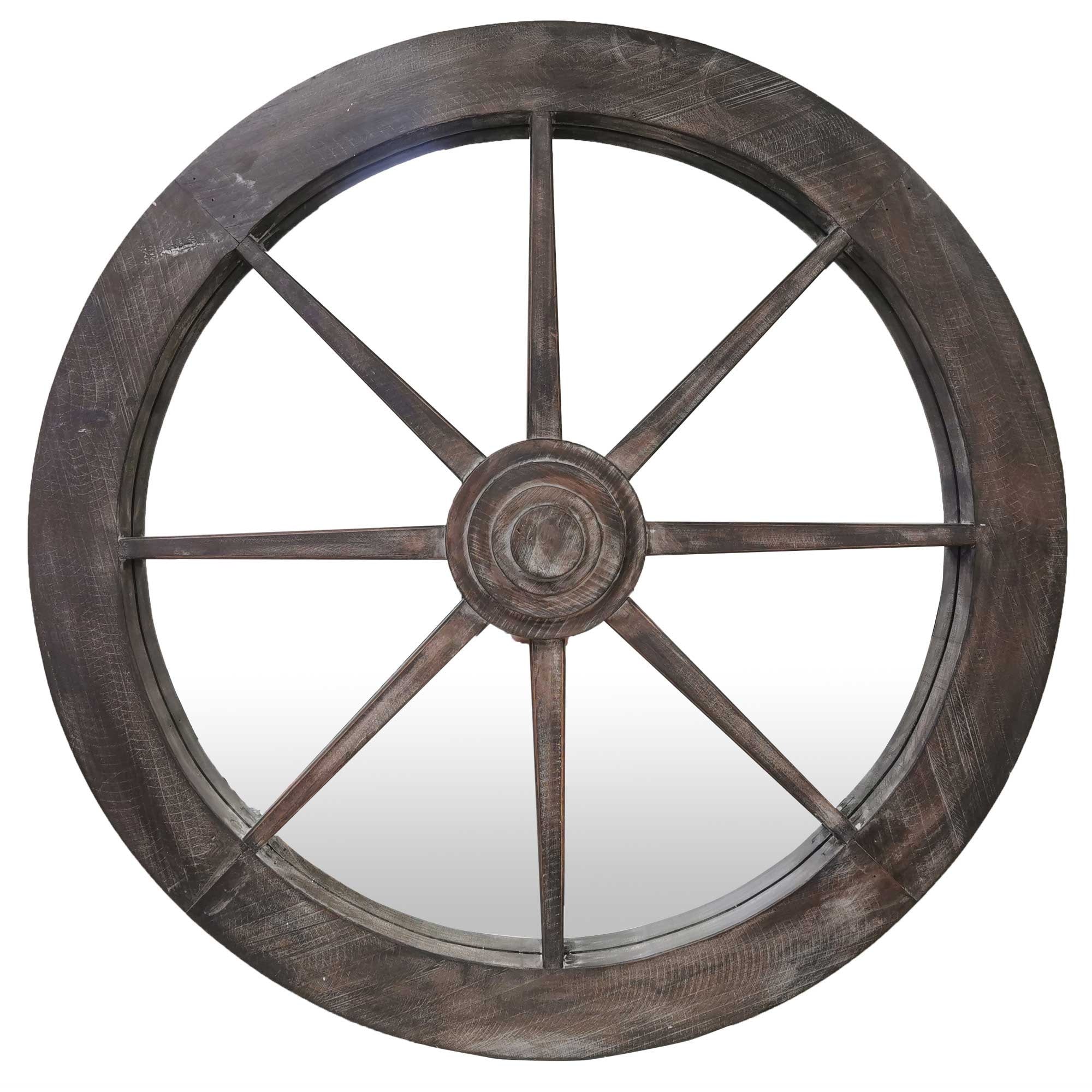 Wagon wheel mirror clearance