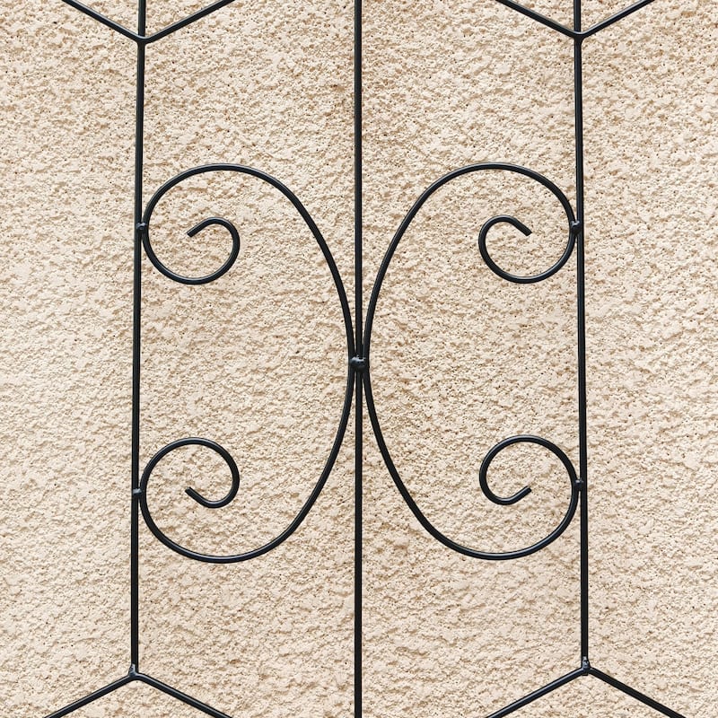 2 Pack Metal Garden Trellis 71in x 19.7in Rustproof Trellis
