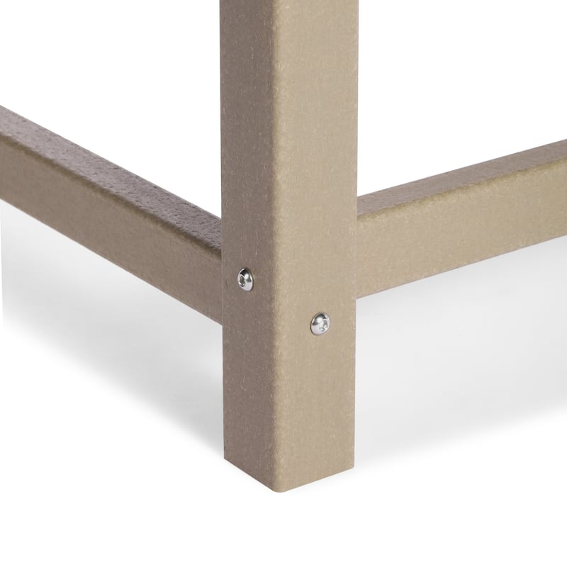 Polytrends Laguna Kids Outdoor 31" Square Poly Dining Table