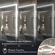 preview thumbnail 69 of 72, LED Bathroom Mirror with UL Listed, High Brightness, Anti-Fog, 3 Color Temperature, Dimmable
