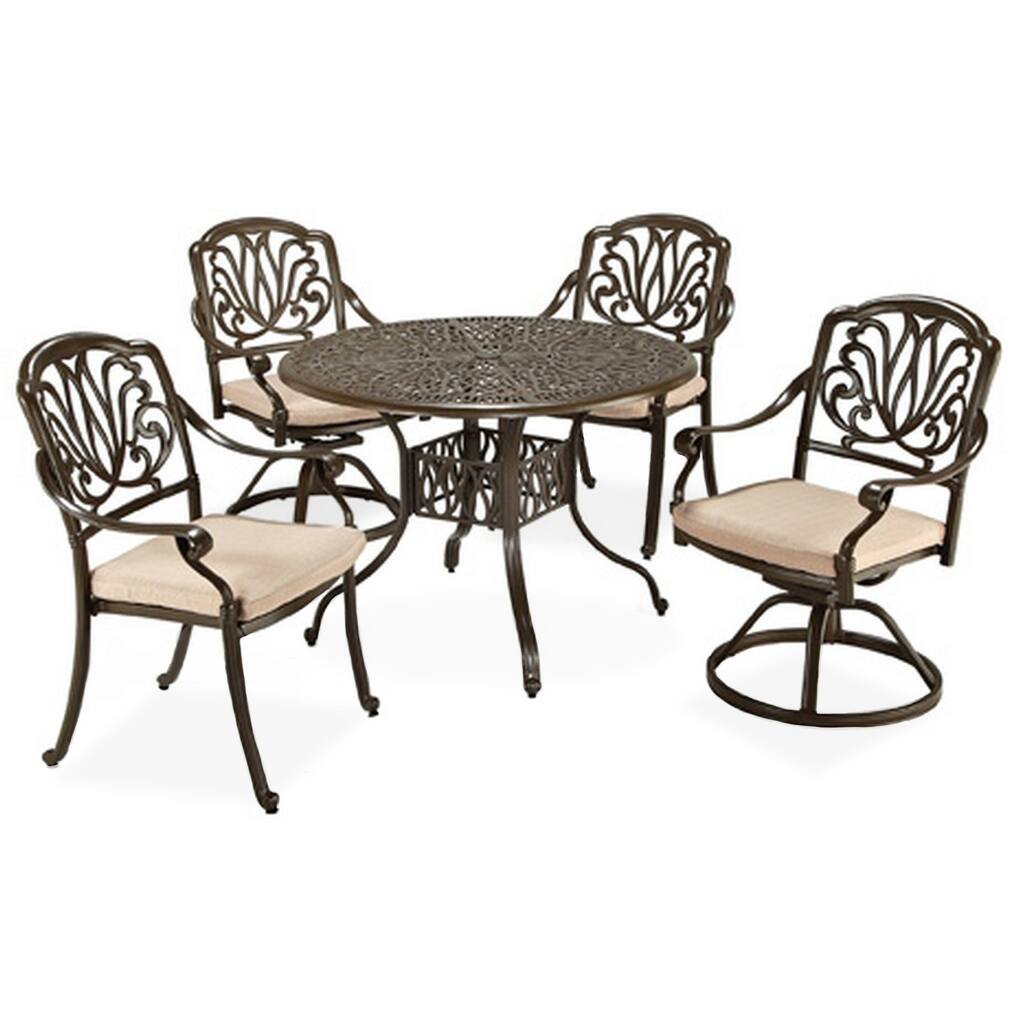 Capri 5 Piece Outdoor Dining Set by homestyles