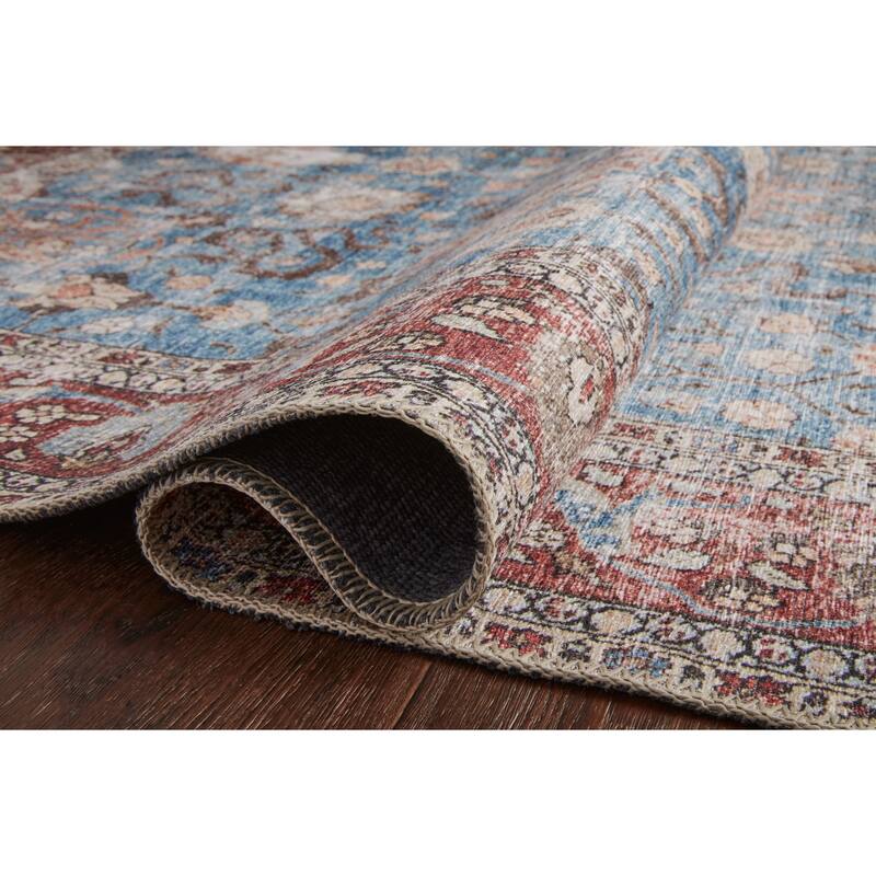 Alexander Home Tremezzina Printed Distressed Boho Rug